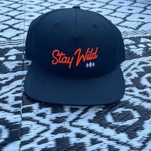 TriPine Brand | Stay Wild | Mens SnapBack Hat |